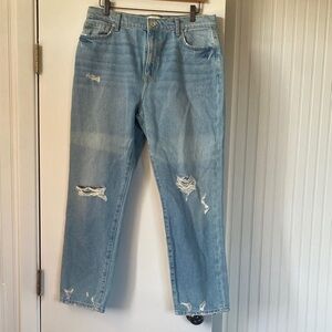 Current/Elliott Light Blue Denim Jeans
